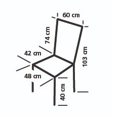 Eurotrail Canyon Basic | Verstelbare Campingstoel