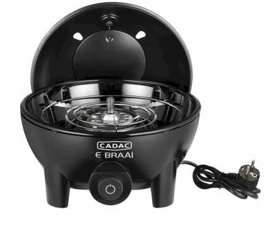 CADAC E-Braai | BBQ Dome Black | Elektrische Barbecue