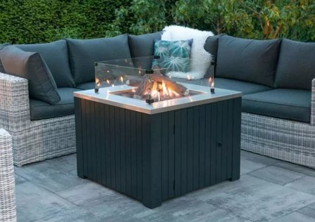 Cozy Living Faro | Vuurtafel 80x80 cm | SHOWMODEL