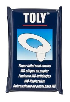 Toly Papieren WC-brildekjes | 10 Stuks