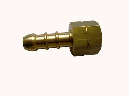 Slangpilaar | met 1/4" Linkse Wartel