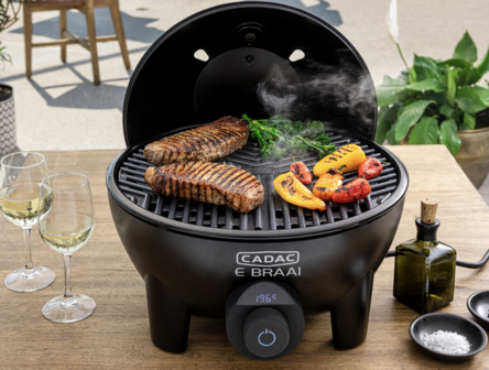 CADAC E-Braai | BBQ Dome Petrol | Elektrische Barbecue | Op=OP!