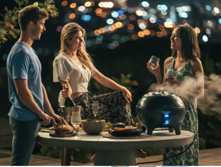 CADAC E-braai 40 FS Black | Elektrische Barbecue | SHOWMODEL