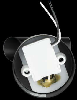 Sao Flexibele LED Opbouwspot+Schakelaar | Zwart | 12 Volt