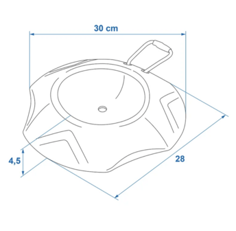 ProPlus Wielkeg voor Neuswiel