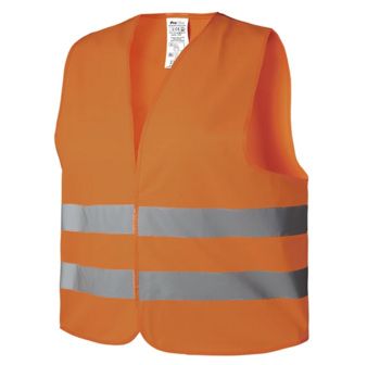 Veiligheidsvest oranje - volwassenen