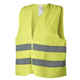Veiligheidsvest geel - volwassenen