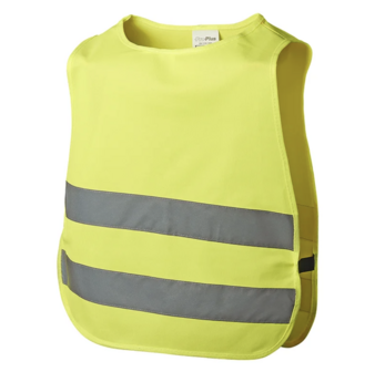 Veiligheidsvest geel - kinderen