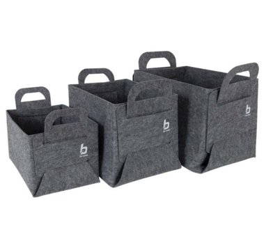 Urban Outdoor Barnsbury Opvouwbare manden | Set van 3 Stuks