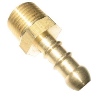 Slangpilaar 8 mm x 3/8 inch buitendraad