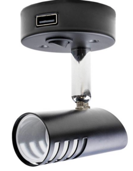 Sao LED opbouwspot met schakelaar