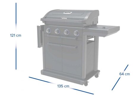Campingaz 4 Series Onyx S | | Luxe Buitenkeuken 