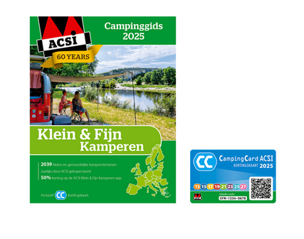 ACSI | Campinggids Klein &amp; Fijn Kamperen | 2025