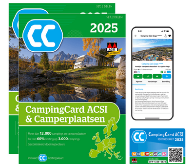 ACSI | CampingCard &amp; Camperplaatsen | 2025