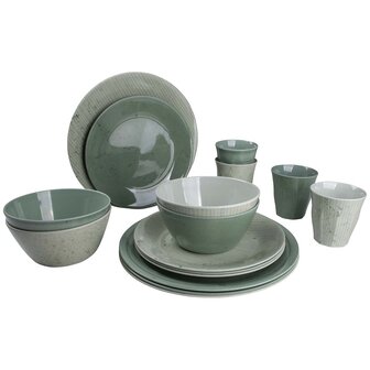 BoCamp Mix&amp;Match Servies Groen