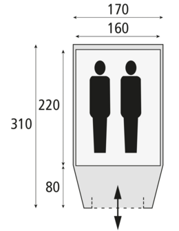 Plattegrond Kenia 170 TC