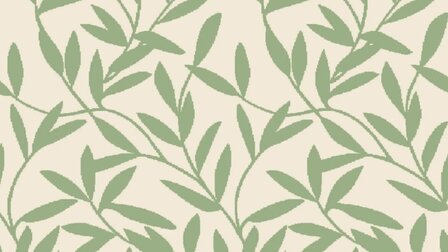 Safarica Safarimat | Branches Groen/Beige  | Buitenkleed | Diverse Maten