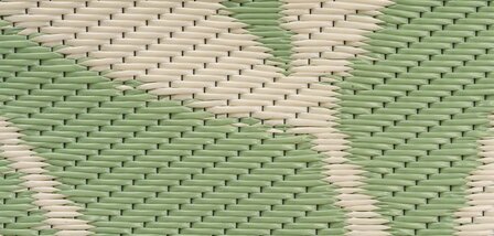 Safarica Safarimat | Branches Groen/Beige  | Buitenkleed | Diverse Maten