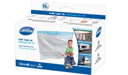 Carebag | Toiletzakken | 12 Stuks