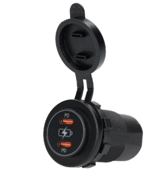 Powerline 2 x USB-C PD