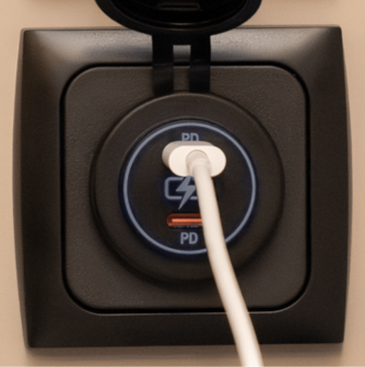 Haba Powerline 2xUSB-C PD Lader