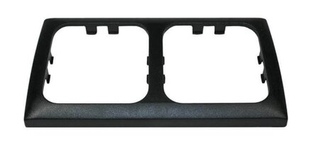 Afdekraam dubbel zwart