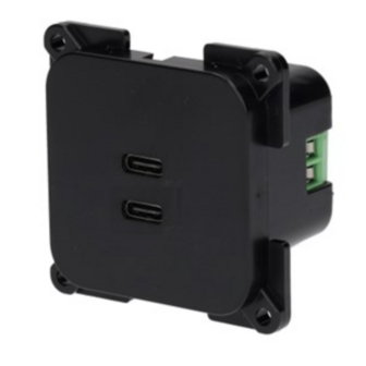 C-Line 2 x USB-C Laadcontactdoos