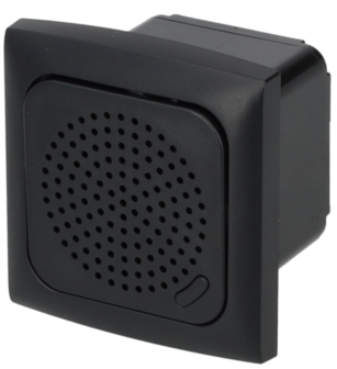C-line Speaker met Afdekraam zwart