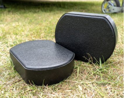Carablock foam ophoogblokken set van 2 st