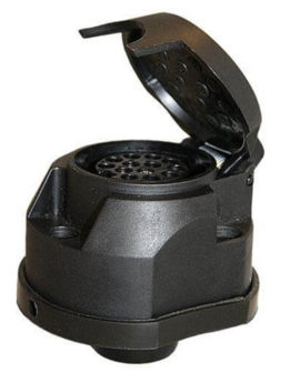 13-polige contactdoos DIN