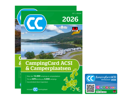ACSI CampinCard en Camperplaatsen 2026