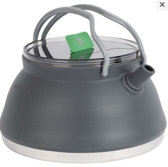 BoCamp Theeketel DLX | Opvouwbaar | 1.5L