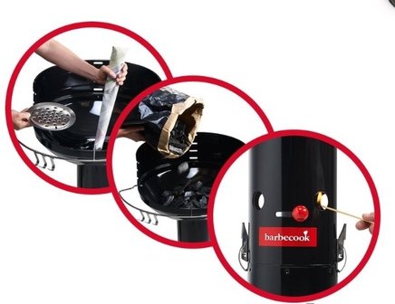 Barbecook Loewy 45 | Houtskoolbarbecue 