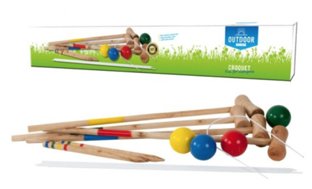 Outdoor Play Croquetspel