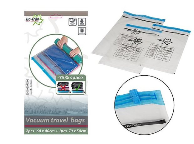 BoCamp Travelbag | Vacuum | 2xM 1xL