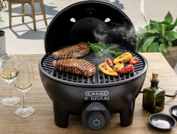 CADAC E-Braai | BBQ Dome Petrol | Elektrische Barbecue