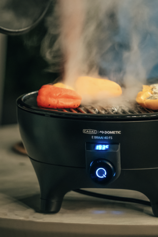 CADAC E-braai 40 FS Black | Elektrische Barbecue | SHOWMODEL