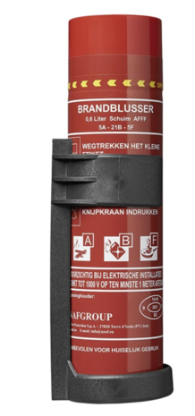 Wandhouder voor Brandblusser 600 ml