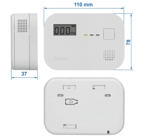 Koolmonoxide melder