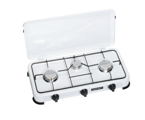 Campart Travel KO-6383 | 3 Pits Camping Kooktoestel
