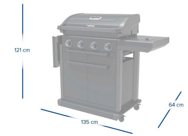 Campingaz 4 Series Onyx S | | Luxe Buitenkeuken 