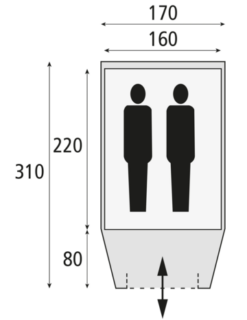 Plattegrond Kenia 170 TC
