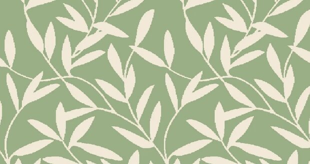 Safarica Safarimat | Branches Groen/Beige  | Buitenkleed | Diverse Maten
