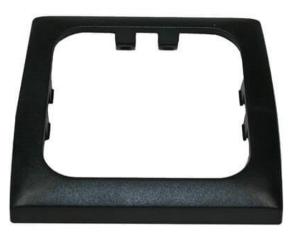 Afdekraam enkel zwart