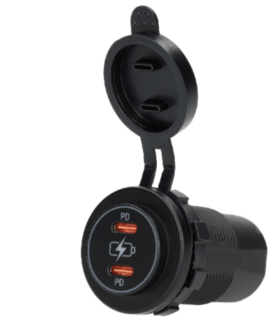 Powerline 2 x USB-C PD