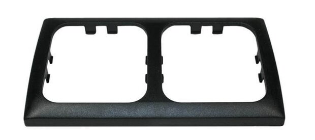 Afdekraam dubbel zwart