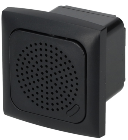 C-line Speaker met Afdekraam zwart