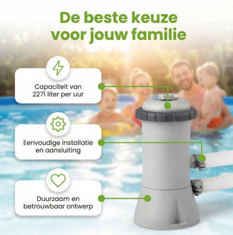  Intex 28604GS Filterpomp | 2271L p/u