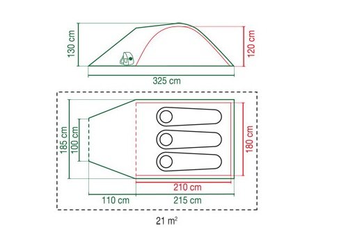 Plattegrond Kobuk Valley 3 Plus