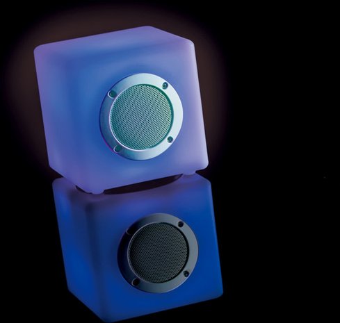 Smooz Cube 15 | Bluetooth Speaker met verlichting